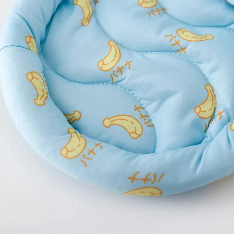 Circular Hamster Bed – Soft Sleep Mat Cushion for Small Animals like Guinea Pigs, Chinchillas, Hedgehogs & Rats