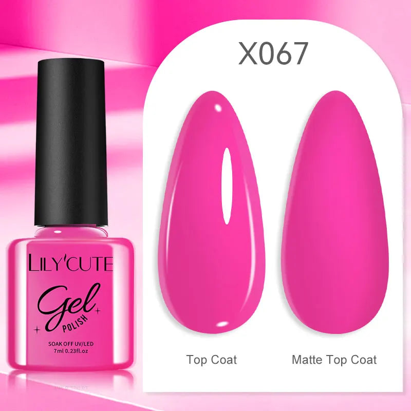 7ml Thermal Color-Changing Gel Nail Polish – Temperature Reactive Vernis with Matte & Bright Effect
