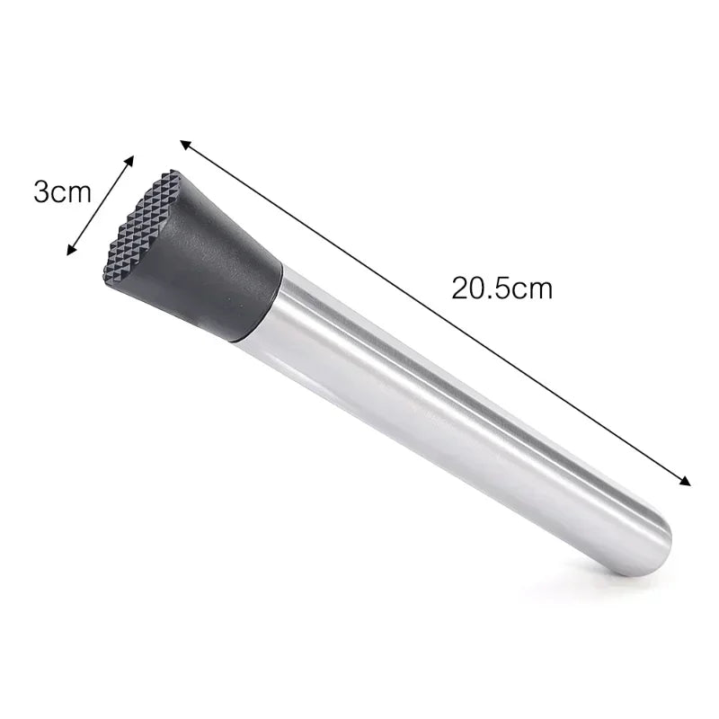 Stainless Steel Ice Crusher Hammer & Muddler – Multipurpose Bar Tool for Cocktails, Popsicles, and Fruit Prep