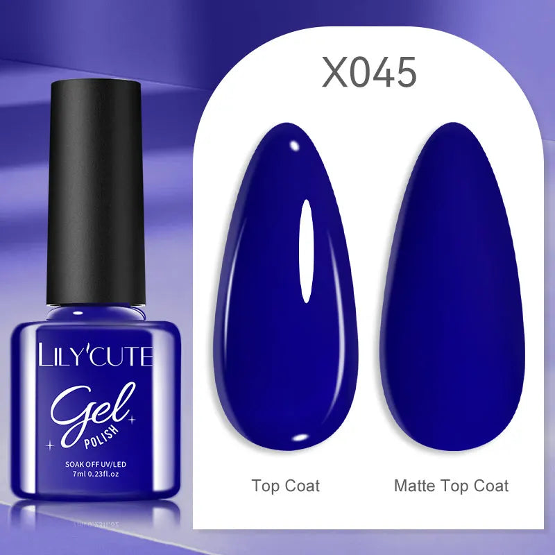 7ml Thermal Color-Changing Gel Nail Polish – Temperature Reactive Vernis with Matte & Bright Effect