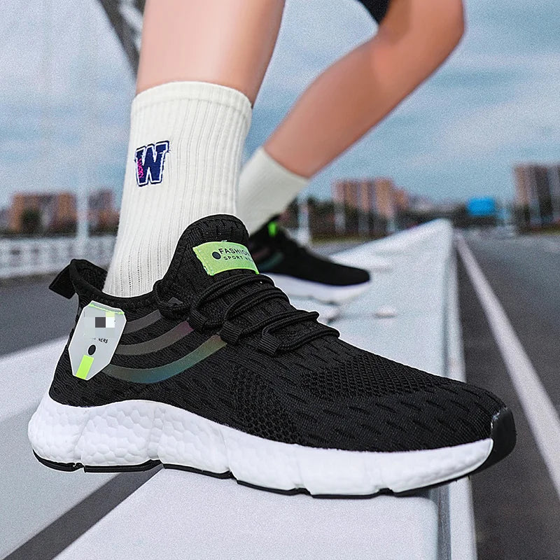 Breathable Lightweight Mesh Sneakers – Unisex Running Shoes for Women and Men