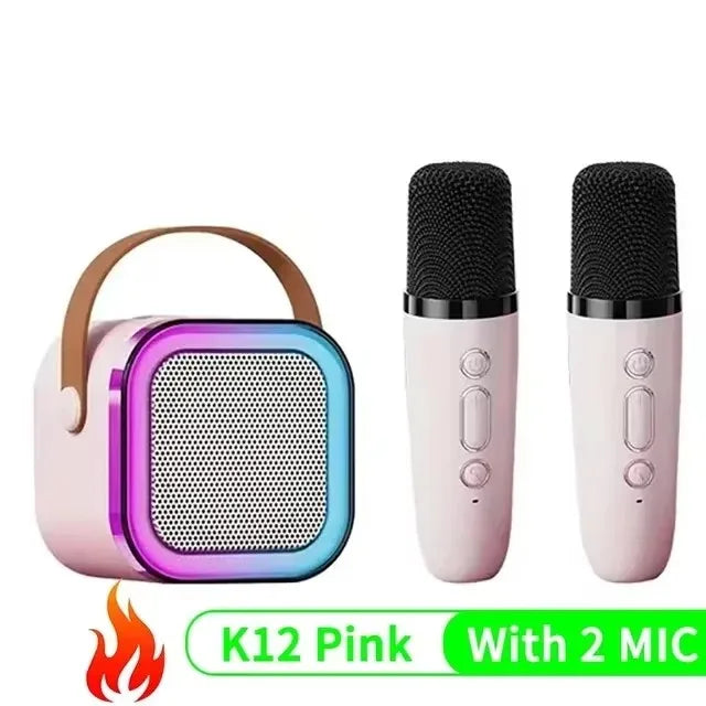Wireless Bluetooth Microphone with Speaker – Noise Reduction Mic for Karaoke, Gaming, Live Streaming, and Smartphones