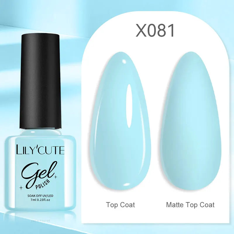 7ml Thermal Color-Changing Gel Nail Polish – Temperature Reactive Vernis with Matte & Bright Effect
