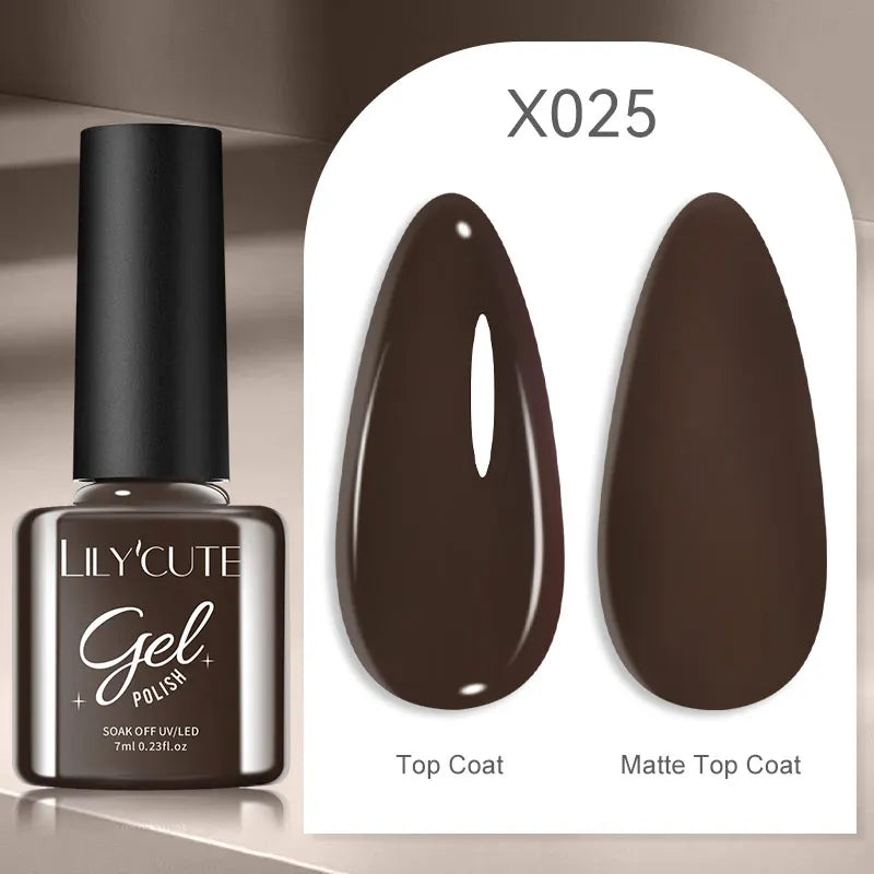 7ml Thermal Color-Changing Gel Nail Polish – Temperature Reactive Vernis with Matte & Bright Effect