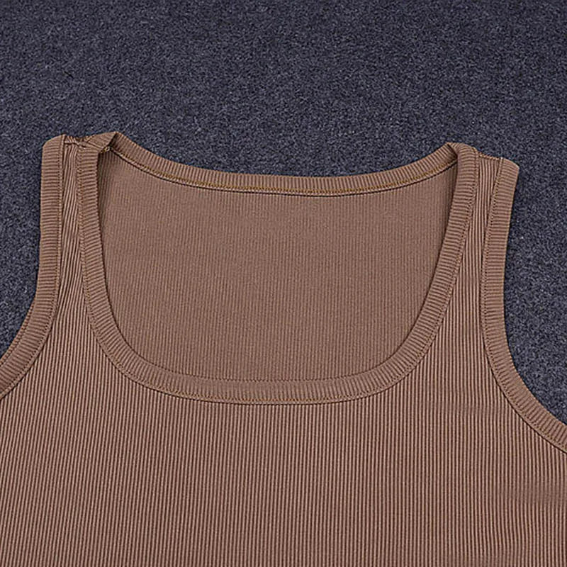 Sleeveless Knit Bodysuit – Off-Shoulder Halter Neck Bodycon Top for Women, Summer Clubwear
