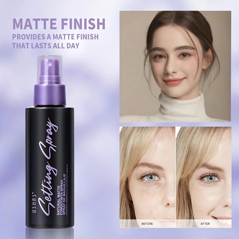 Waterproof Makeup Setting Spray – Long-Lasting Oil Control & Hydrating Matte Finish Mist