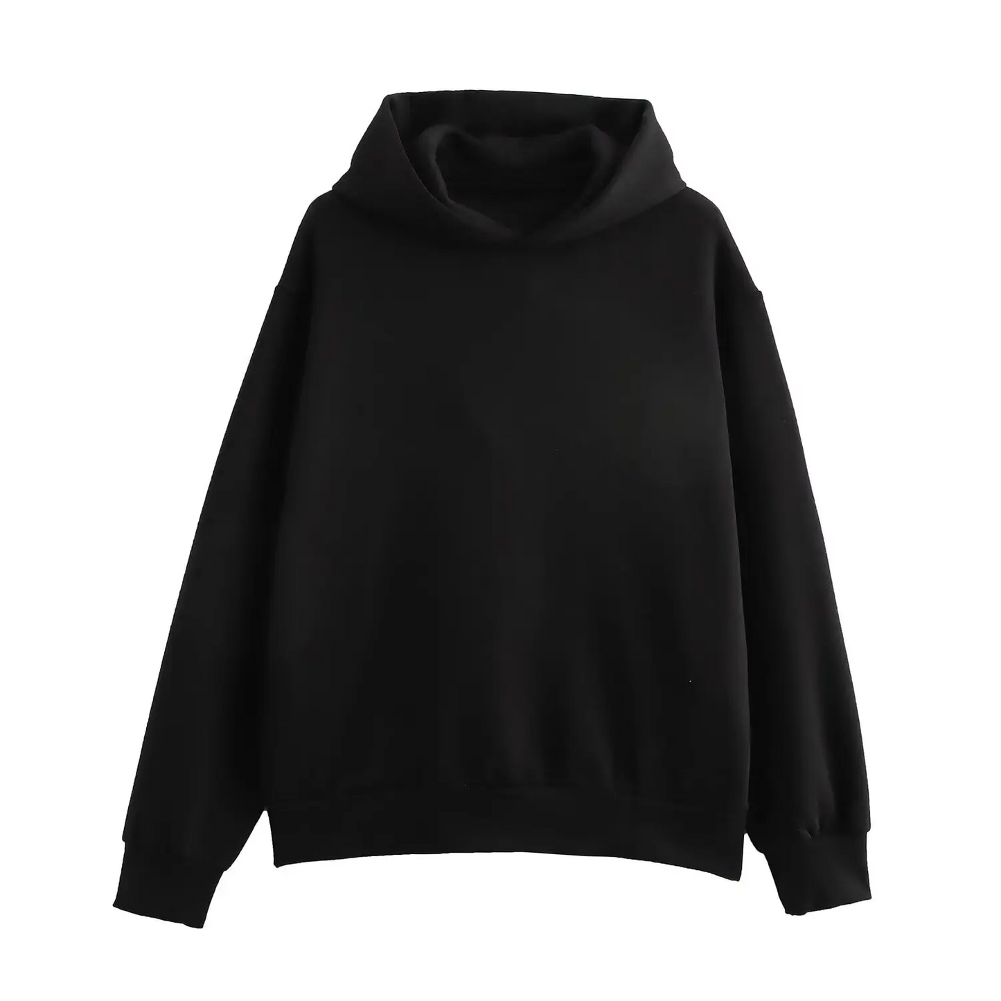 Women’s Classic Hooded Sweatshirt & Jogger Set – Loose Fit Two-Piece Loungewear for Autumn/Winter