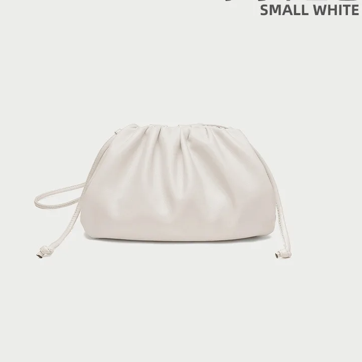 Soft PU Leather Hobo Bag – Women's Minimalist Shoulder & Crossbody Handbag with Hasp Closure