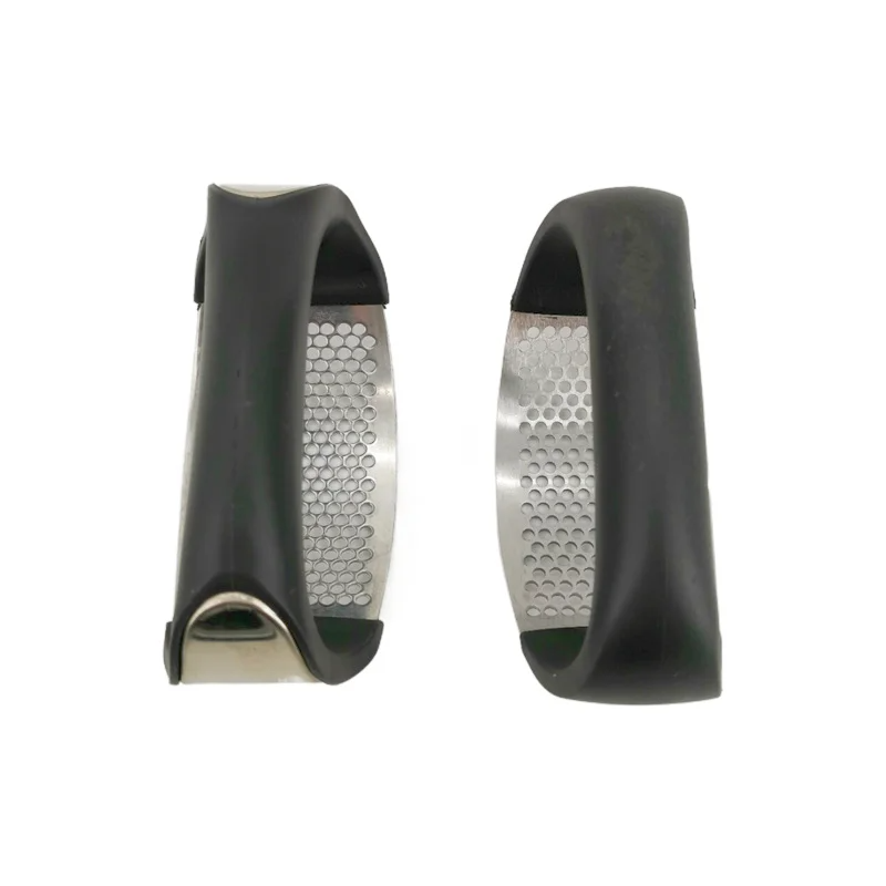 Stainless Steel Garlic Press – Manual Garlic Mincer & Crusher for Easy Chopping, Kitchen Cooking Tool for Fruits & Vegetables