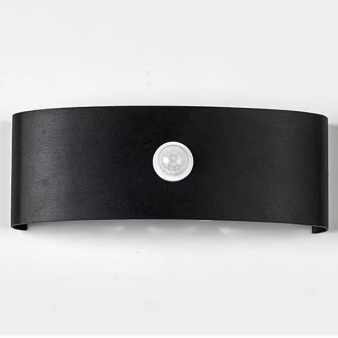 6W/8W/12W PIR Motion Sensor LED Wall Light – Waterproof IP65 Outdoor Indoor Aluminum Sconce for Garden, Porch, Corridor