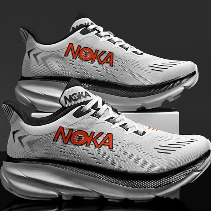 Carbon Plate Running Shoes – Lightweight Air Cushion Sneakers for Men & Women, Breathable Non-Slip Athletic Trainers